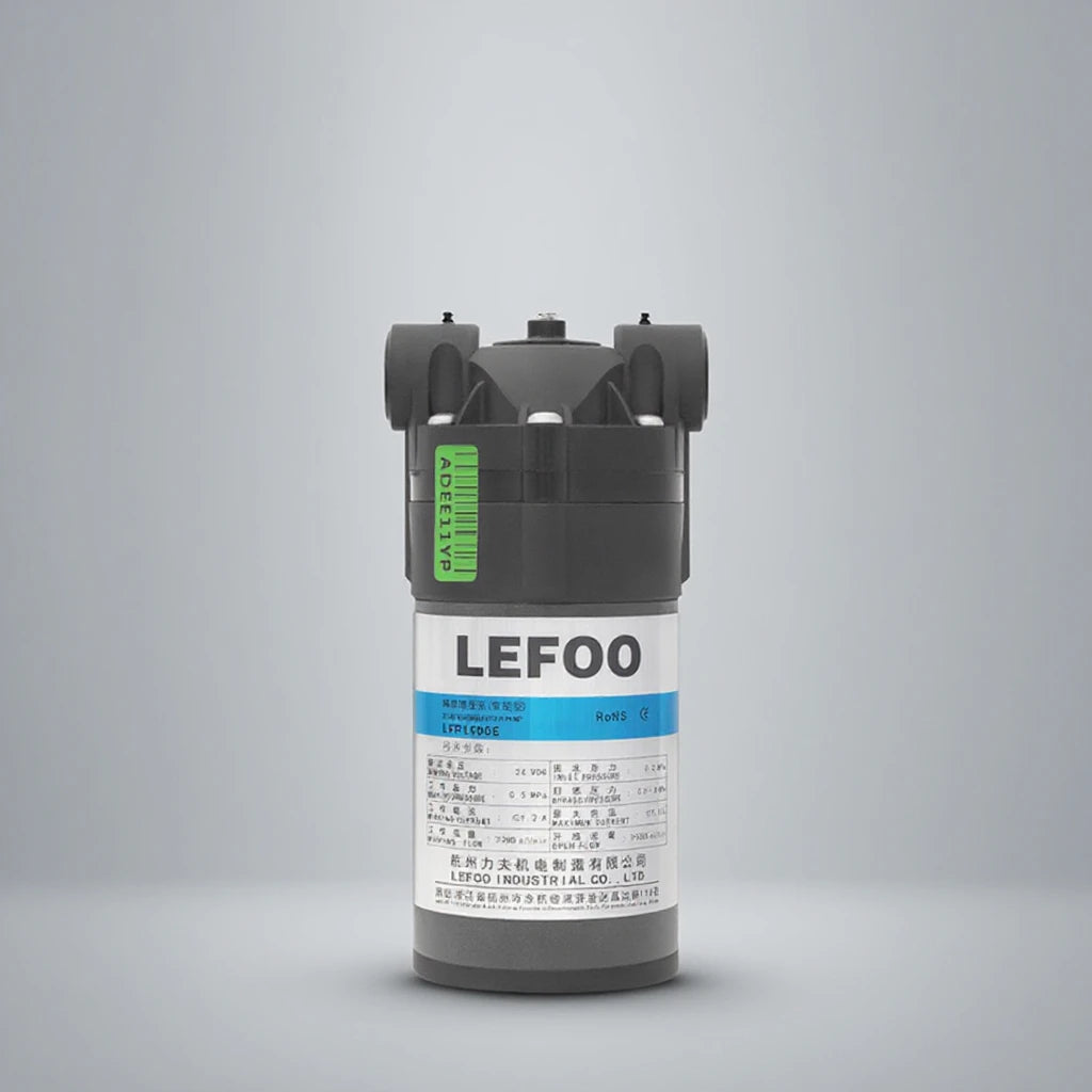 LEFOO Household 24v 10bar Small Water Booster Ro Pump 100PSI Diaphragm Booster Pump for Commercial Reverse Osmosis System