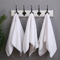 Custom OEM 5 Star Luxury Hotel White Face Towel Hotel Bath Towel Sets 100% Cotton Hand Towels With Different Sizes