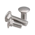 M4 M5 M6 M8 M10 M12 DIN603 304 Stainless Steel Round Head Square Neck Screws Carriage Bolts