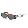 KD6219 New Personality Steampunk Sunglasses Men for Hollow Designer Temples Eyewear Shades Women Trendy Sun Glasses Gafas