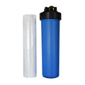 20" Electric Outdoor Manual Big Blue Type Slim Engineering Plastic Filter Housing for Commercial Use