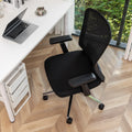 Luxury High Back Swivel Chair Customized Ergonomic Mesh Home Office Furniture for Executives Modern Design Style Fabric Material
