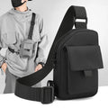 Men's Fashion Sports Casual Crossbody Bag Small Waterproof Shoulder Wallet Purse with Passport Holder Travel Messenger Bag