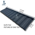 Roofing Material Distributor Elite Stone Coated Metal Roof Tile for House Roof Cover Materials for South Africa