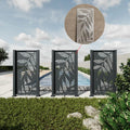 Exterior Decorative CNC Cut Perforated Metal Wall Panel Laser Cut Aluminum Sheets Facade Screen