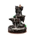 14*18cm Backflow Incense Burner Novelty Resin Wholesale Price Customized Incense Waterfall Mountain for Sales