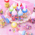 Soododo Cute Mini Eraser TPR and Rubber Pencil and Animal Pattern Primary School Learning Prize Like a Little Milk Bottle