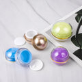 5g 10g 15g 30g Acrylic for Shape Clear Empty Cosmetic Jar Container Silk Screen/Hot Stamp Printing for Skincare Cream Body