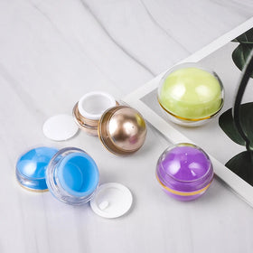 5g 10g 15g 30g Acrylic for Shape Clear Empty Cosmetic Jar Container Silk Screen/Hot Stamp Printing for Skincare Cream Body
