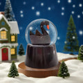 Hot Sell Craft Supplies Kits DIY Empty Snow Globe Glass Globe Empty 45mm Glass DIY Snowglobe