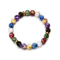 2022 Fashion Hot Sale Volcanic Rock  Beaded Bracelets Natural Energy Bracelet Colorful Agate Stone Bracelet for Women and Men