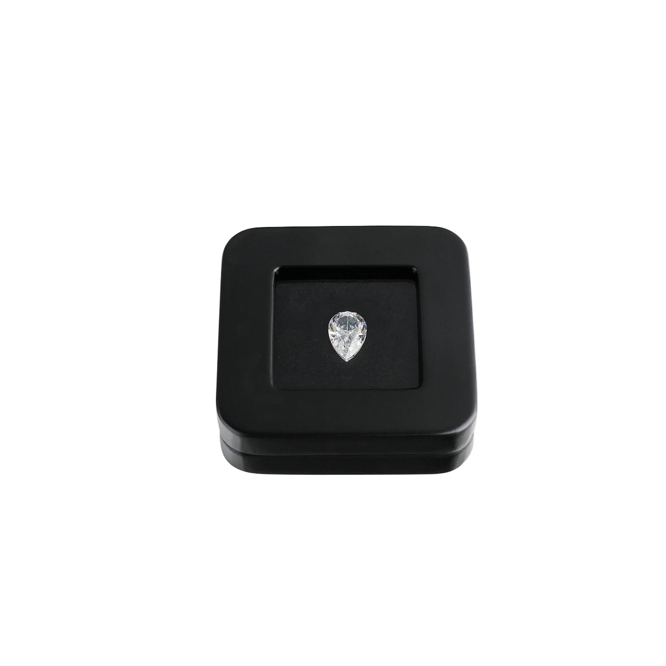 DK21676-S Deluxe Wooden Diamond Packaging Display Box Available Customized Gemstone Showcase Box