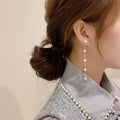Wholesale Fashion Gold Korean Real Pearl Earring