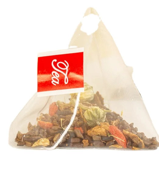Mix Tea Sachets Packing Forming by Honeysuckle Chrysanthemum Wolfberry Burdock Cassia Osmanthus Blossoms