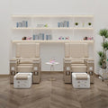 Massage Sofa Furniture Hot Multifunctional Foot Pedicure Chair Luxury Leather Salon Spa Chair