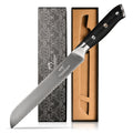 Hot Selling 7.5 Inch Damascus Knives 67 Layers VG10 Super Sharp Bread Knife with ABS Handle
