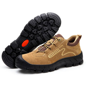 Guyisa Factory Direct Sales Type of Rubber Soles Wear Folding Anti-slip Breathable Quality Safety Shoes