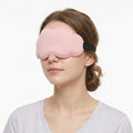 Comfortable Cloud Shape 3D Ice Silk Printed Adjustable Elastic Strap Eye Mask for Travel Home Sleep