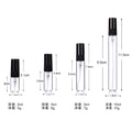 Wholesale 2ml 3ml 5ml 10ml MINI Empty Spray Refillable Parfum Tester Travel Glass Sample Perfume Bottle With Screw Cap