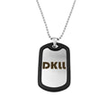 Popular Anime Dog Tags Stainless Steel Custom Hd Printed Sublimation Mens Necklace Keychains Dog Tag