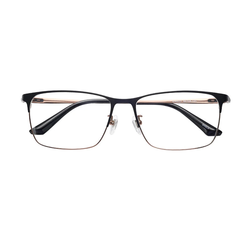 Diamond Face Shape Match Retro Ultra-Light Square Titanium Glasses Optical Anti-Radiation Eyewear Eyeglasses Frames