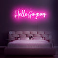 Rebow Dropshipping No MOQ Custom Led Electronic Letter Neon Sign Custom Neon Lights for Home Decoration