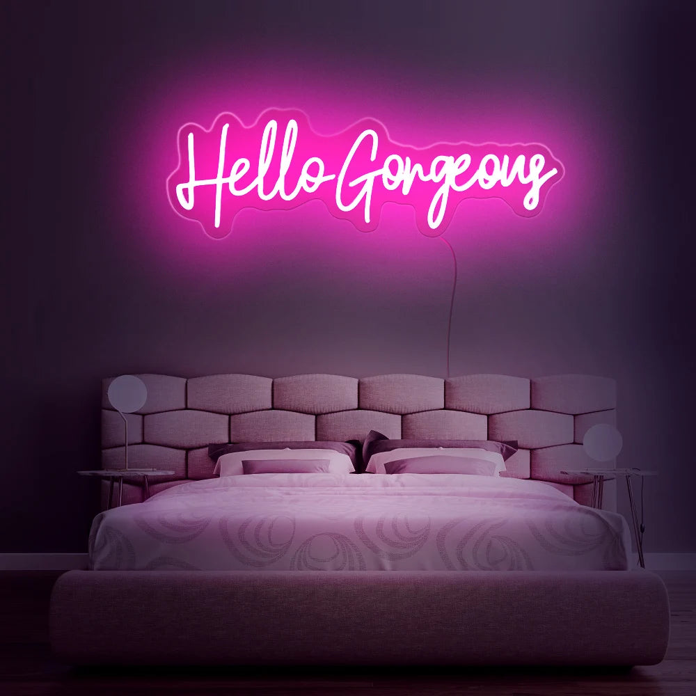 Rebow Dropshipping No MOQ Custom Led Electronic Letter Neon Sign Custom Neon Lights for Home Decoration