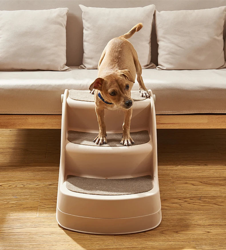 Dog Stairs Heights Dog Pet Ramp Durable Indoor Outdoor Home Plastic Dog Ramp Foldable Pet Stairs