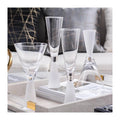 Matte Frosted Crystal for Champagne Goblet Senior Flutes for Restaurant Banquet Wedding Toast Aperitif Cup Light Luxury