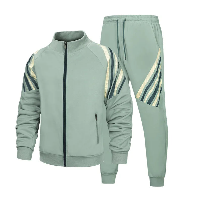Eur Size 2 Pieces Suits New Style Sports Suits Custom Men Sets