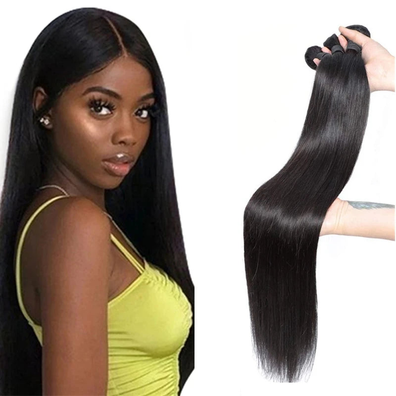 Good Quality Cheap Brazilian Hair Extensions Vendor 100% Real Human Hair Bundles Virgin Cuticle Aligned Hair Weave Bundles