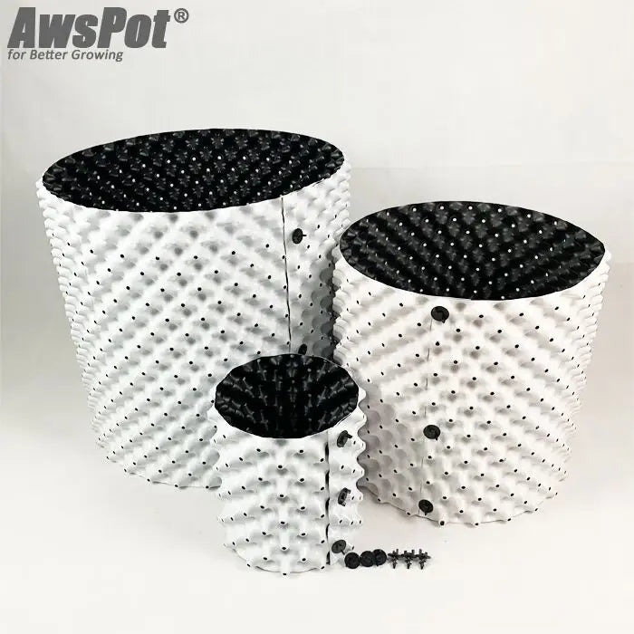AwsPot 135710 Gallon 30*30 Smarts Pots air Pruning 20L for Blueberry olive fig Trees Growing