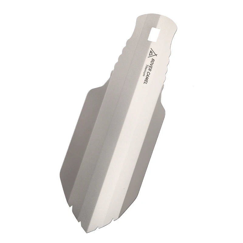 Pure Titanium Ultralight Backpacking Trowel Outdoor Compact Shovel/Trowel Multi Tool for Hiking Camping Camping Accessories