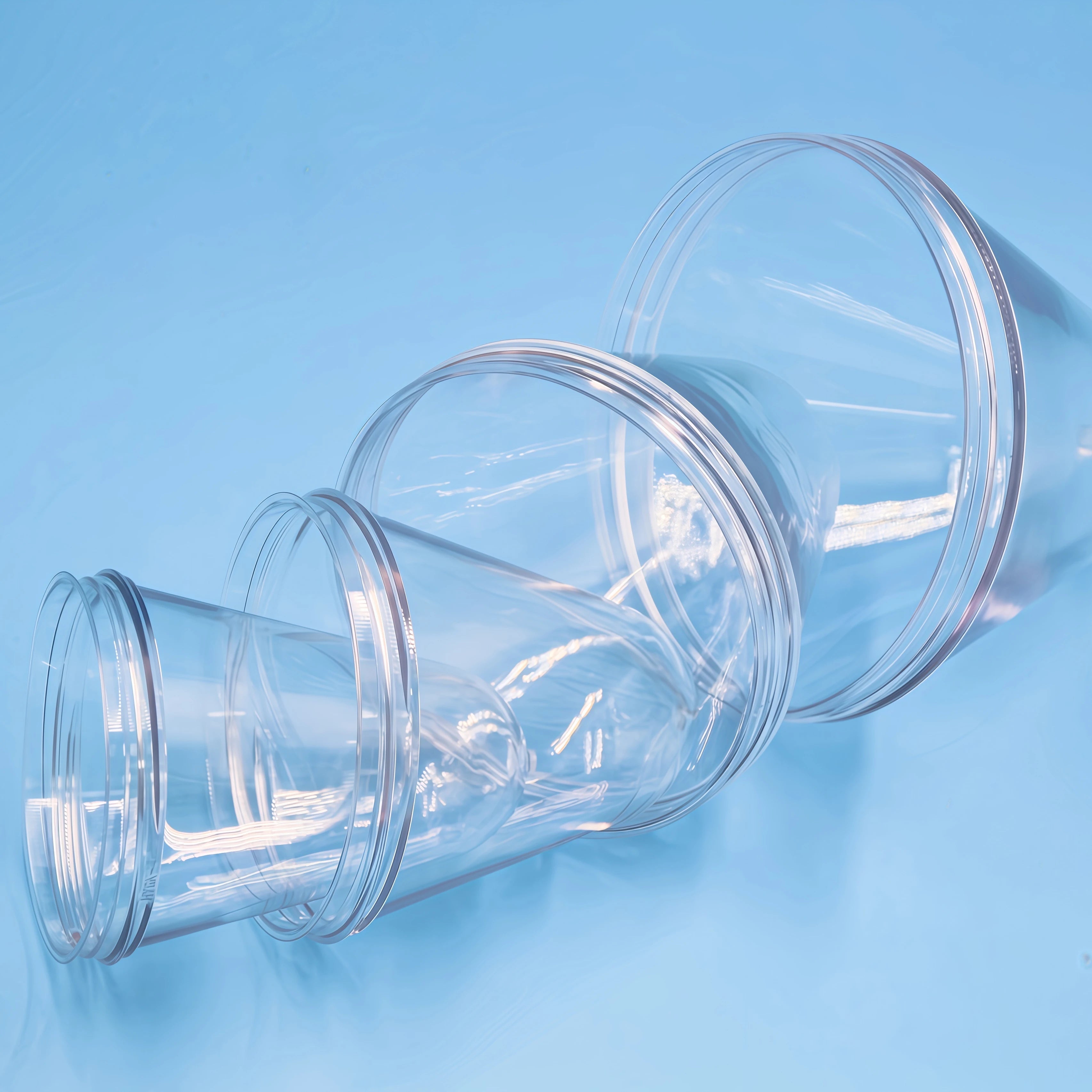 100mm 85mm 75mm 65mm Jar Pet Preform  Transparent Plastic Pet Preform