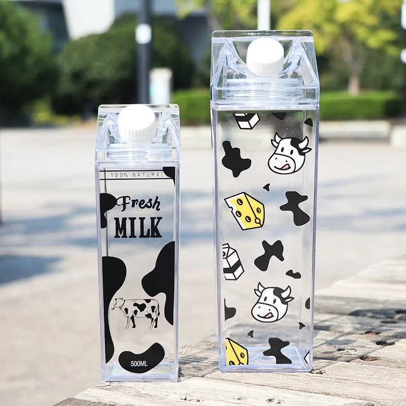 Factory Plastic Water Bottle 500Ml Luxury Juice Milk Drink Portable Transparent Plastic Beverage Bottle