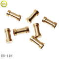 Brass Strap Binding Post Rivet Chicago Screw Free Sample Steel Black Leather Chicago Screw