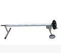 Daremay SE41 Portable Rolling Reel Stainless Steel Aluminum Alloy Black & Silver Swimming Pool Cover Roller Waterproof