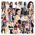 50Pcs New Selena Gomez Singer Personalized Graffiti Stickers for Laptop Notebook Waterproof Vinyl Star Sticker
