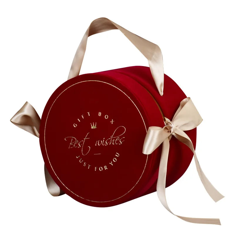 Rigid Cardboard Gift Box Favour Packaging Boxes Custom Logo Printed Luxury Bridal Bridesmaid Proposal Wedding Kraft Paper Accept