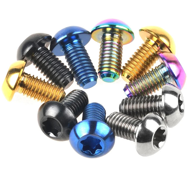 Factory Price High Quality Gr5 Titanium Bolts M3 Torx Head Titanium Screws