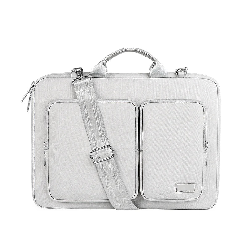 Wholesale Waterproof One-shoulder Notebook Bag Briefcase Handbag Large-capacity Velvet Removable Shoulder Straps Fashion ST11