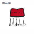 Medical Students' Durable Practice Suture Kit Silicone Skin Pad Manikin (Skin Color Silver) Horizontal Mesh Design Healer SK0002