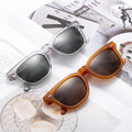 Luxury Handmade Brands Designer OEM ODM Retro Unisex Pink/Yellow/Gray Cellulose Acetate Polarized Sunglasses