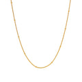 2023 Minimalist Summer Non Fading Bead Chain Clavicle Chain Stainless Steel Geometric Round Bead Snake Chain Necklace