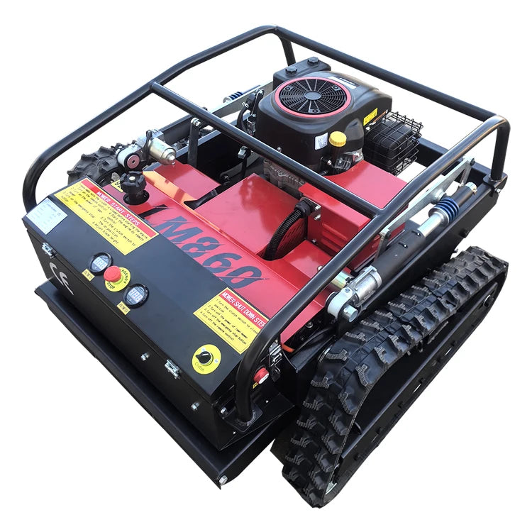 China Most Powerful Remote Control Lawn Mower 25 HP Engine in China Mower Machinery