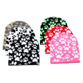 Wholesale 100% Acrylic Winter Knitted Hat Custom All Over Printed Jacquard Beanies Warm and Stylish for Beach & Travel