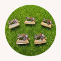 100PCS Sewing Machine Enamel Charms Bracelets Pendant Drop Oil Machine Decorations DIY Earring Keychain Jewelry Accessories