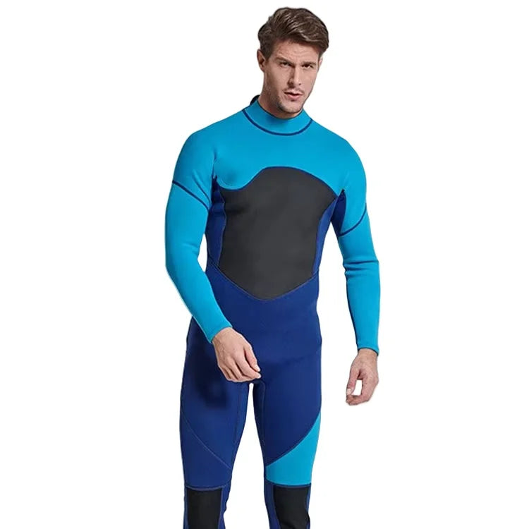 Wholesale Customized logo Diving Long Sleeve for Men's 3mm Appropriate Surfing Swimming Diving Wet Suit for Adults.