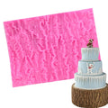 HY Silicone Tree Bark Impression Lace Mold Cake Border Decorating Tool