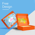 Free Design Custom Logo Corrugated Cardboard Packaging Paper Box Skincare Clothing Packaging Boxes Mailer Shipping Box for Sale